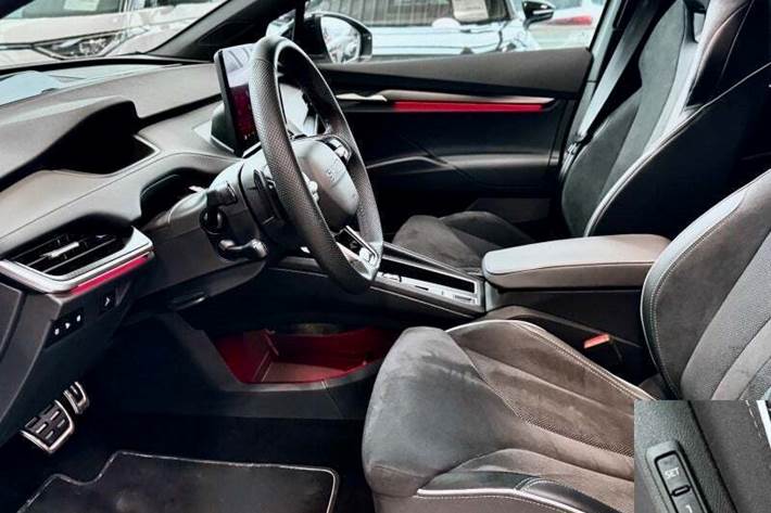 Sølv Skoda Enyaq fra 2026