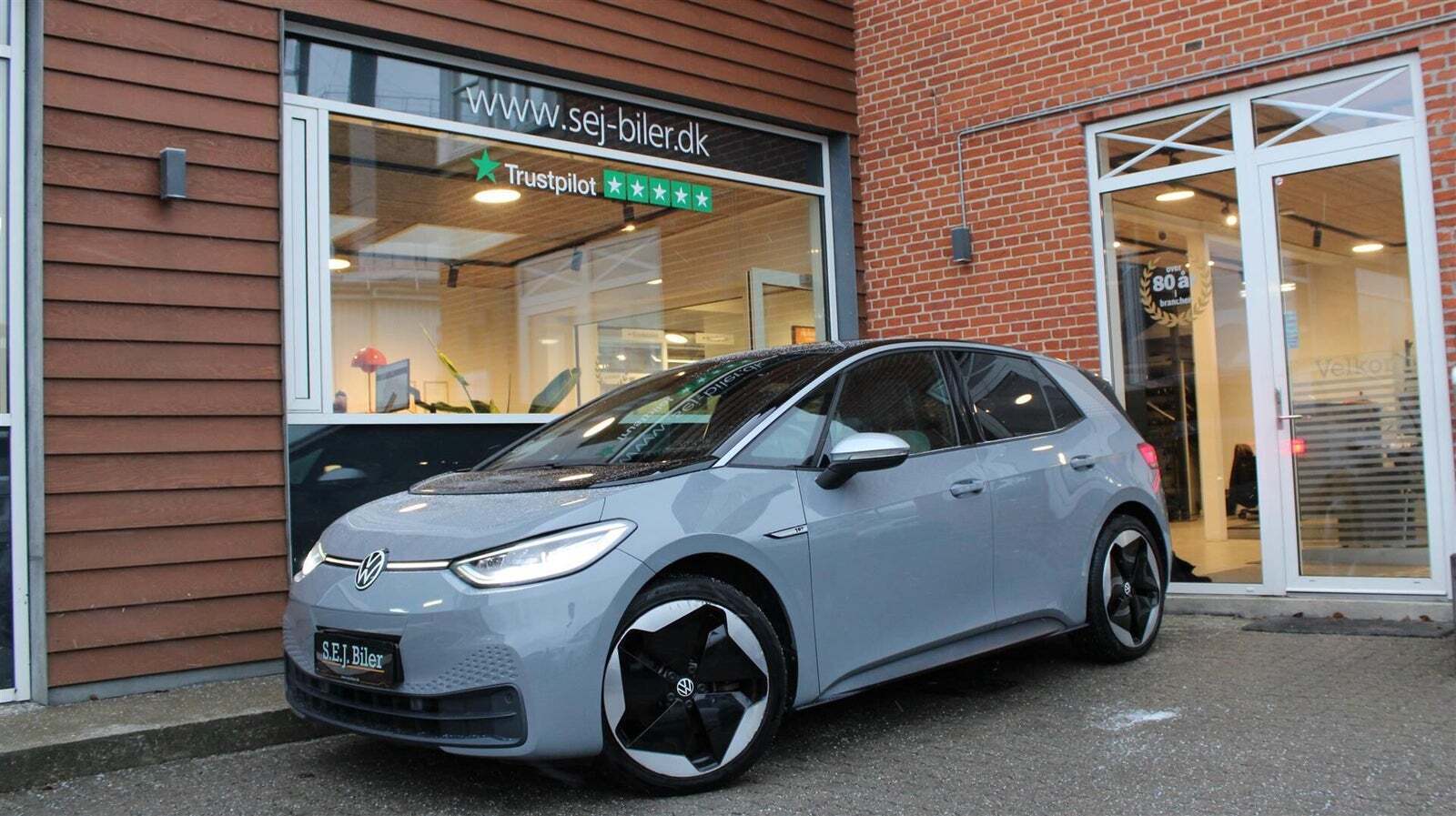 Grå VW ID.3 fra 2020