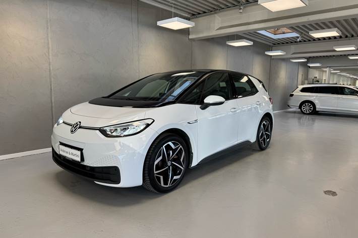 Hvid VW ID.3 fra 2022