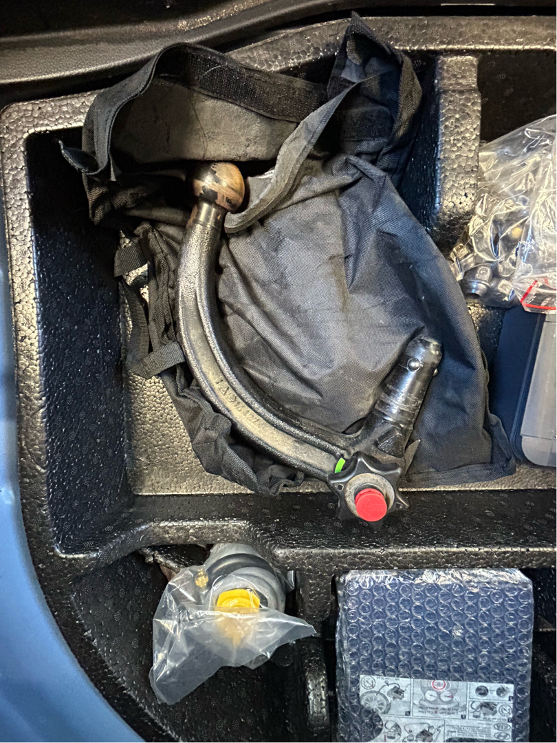 Blå Hyundai i30 fra 2012