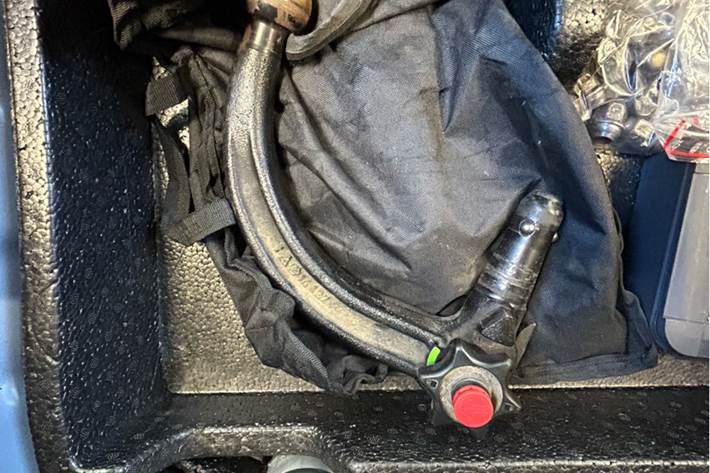 Blå Hyundai i30 fra 2012