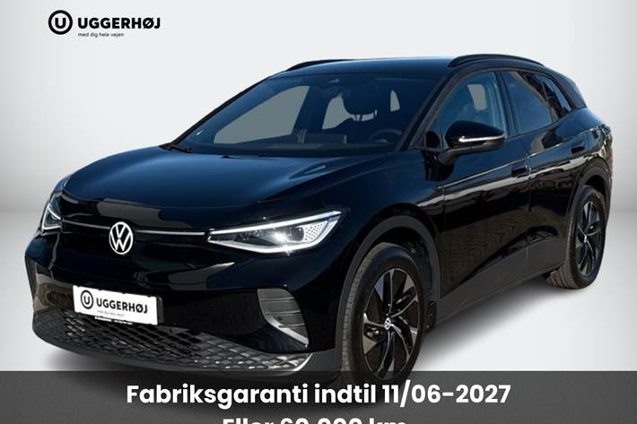 Sort VW ID.4 fra 2024 set udefra
