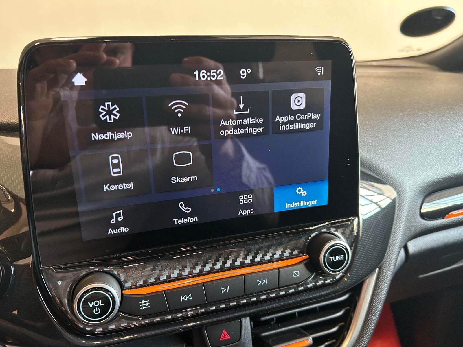 Sort Ford Fiesta fra 2021