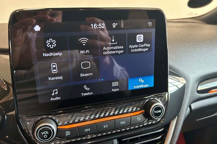 Sort Ford Fiesta fra 2021