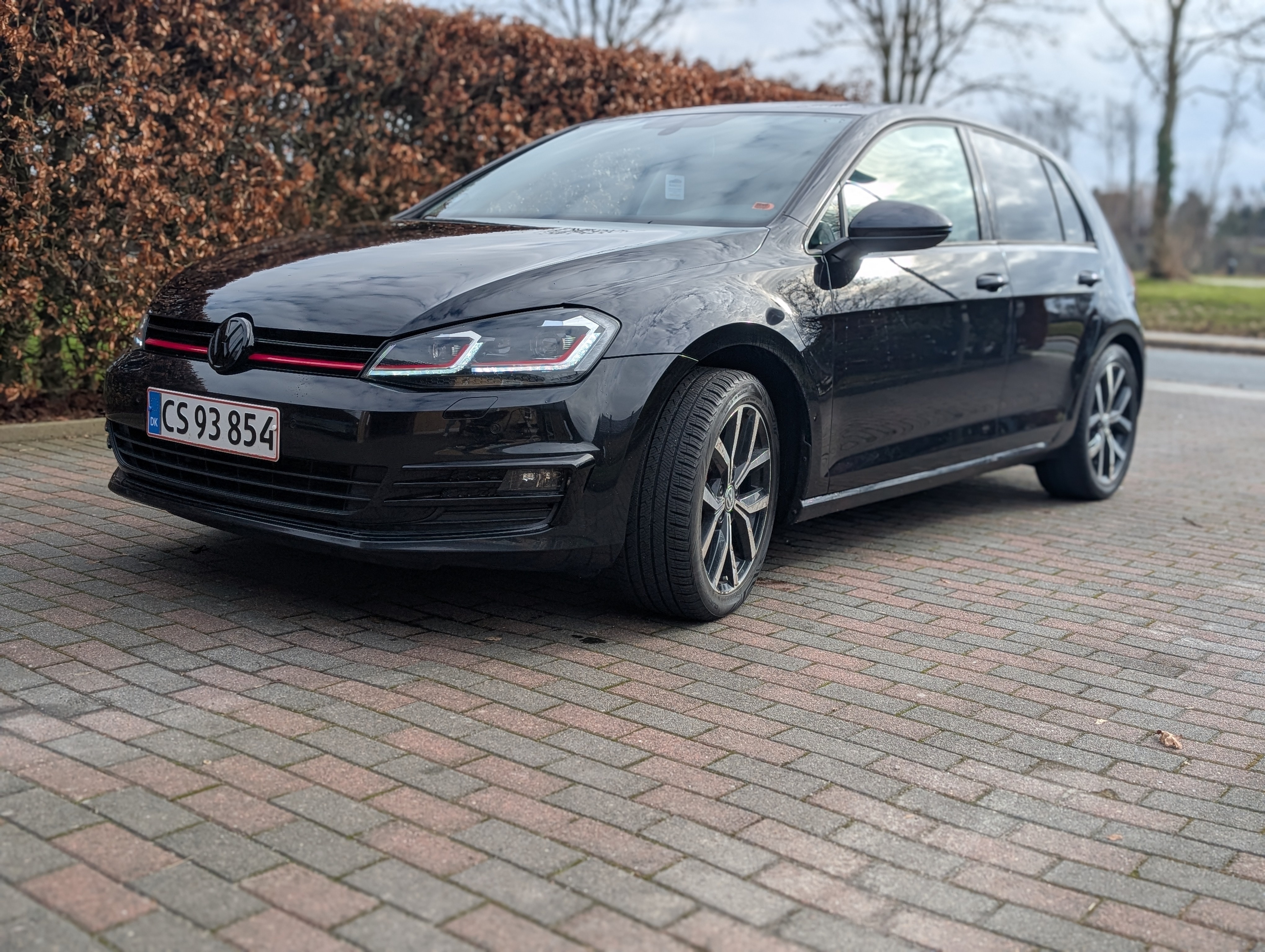 Sort VW Golf fra 2013