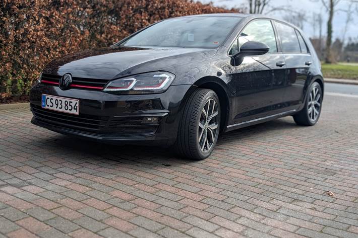 Sort VW Golf VII fra 2013