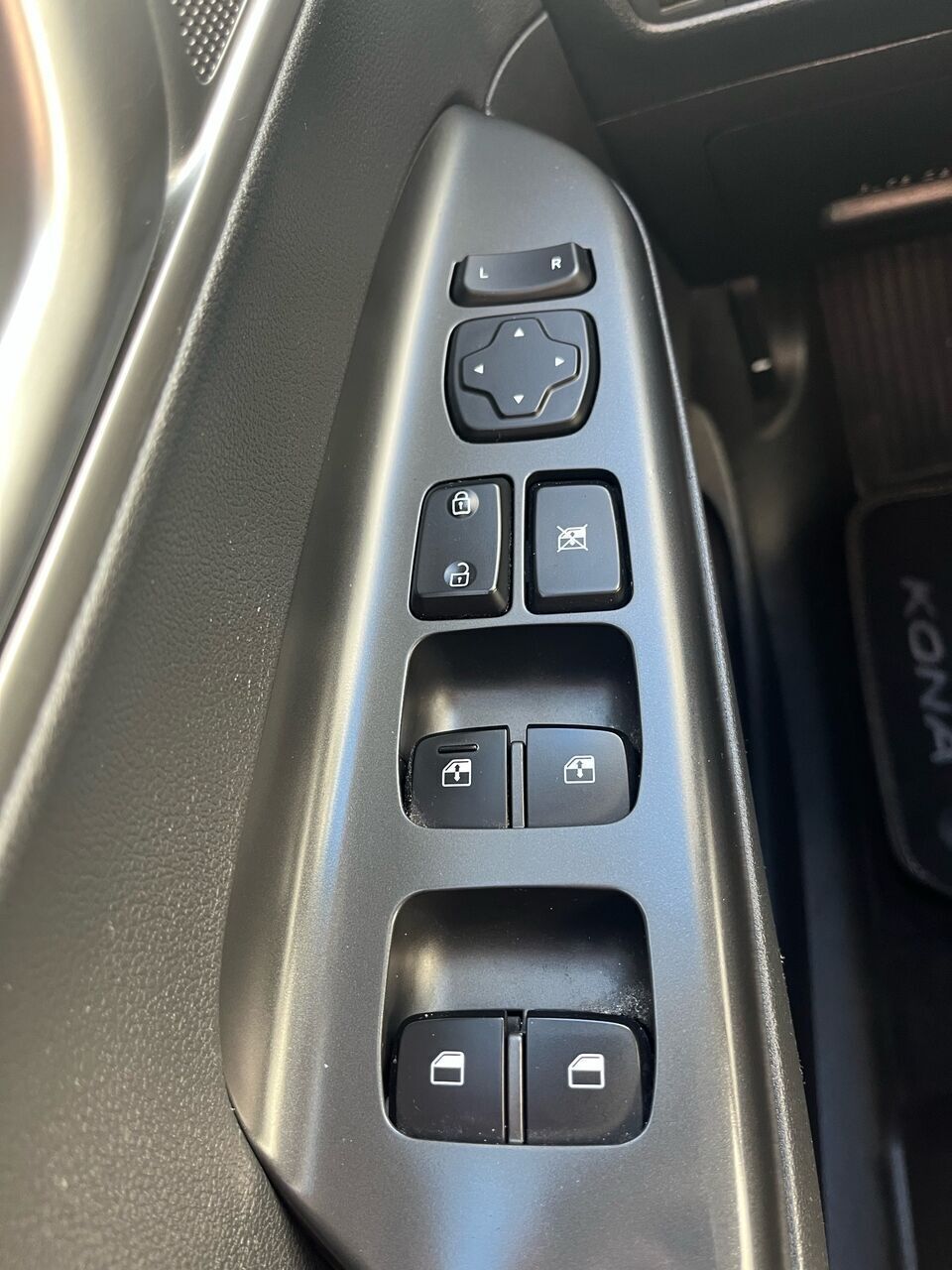 Hvid Hyundai Kona fra 2020