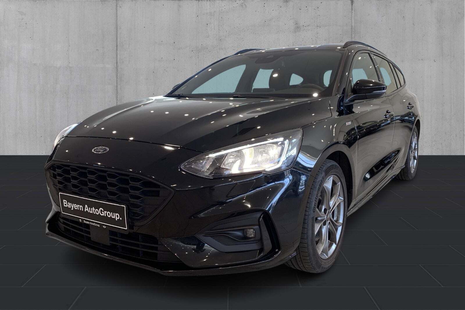 Sort Ford Focus fra 2020