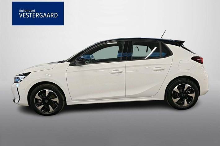Hvid Opel Corsa-e fra 2024