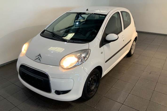 Hvid Citroën C1 fra 2011 set udefra