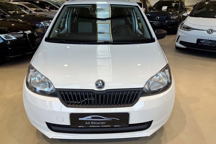 Hvid Skoda Citigo fra 2015