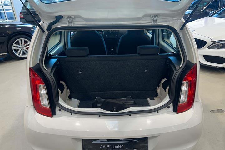 Hvid Skoda Citigo fra 2015