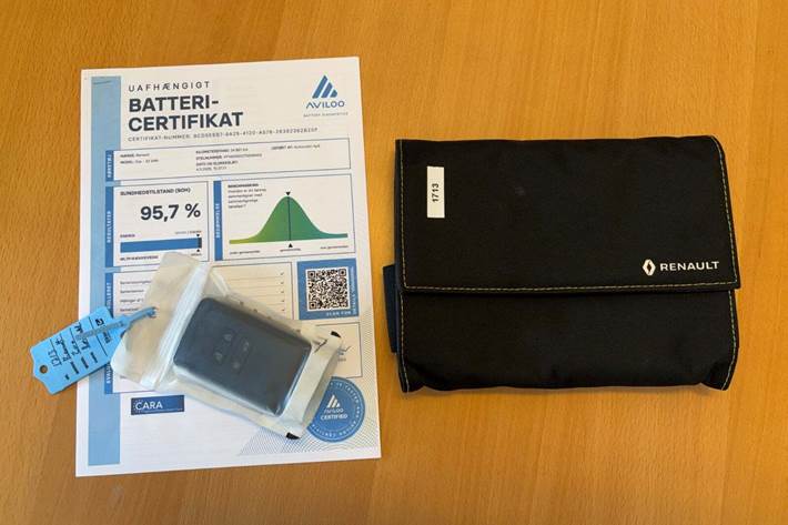 Rød Renault Zoe fra 2022