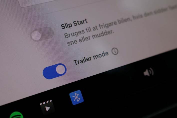 Sort Tesla Model 3 fra 2019