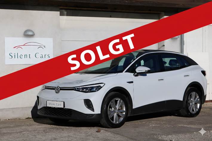 Hvid VW ID.4 fra 2022 set udefra