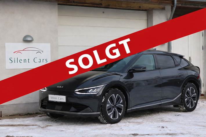 Sort Kia EV6 fra 2022 set udefra