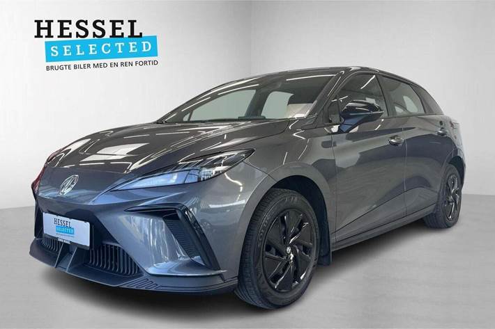 Grå MG 4 fra 2023 set udefra