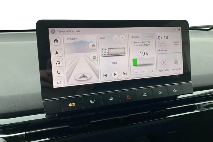 Blå MG MG4 Electric fra 2025