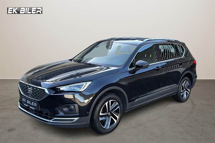 Sort Seat Tarraco fra 2020 set udefra