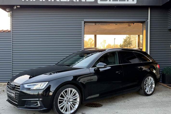 Sort Audi A4 fra 2016