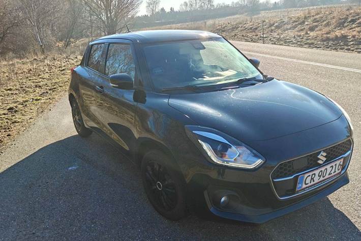 Sort Suzuki Swift fra 2018