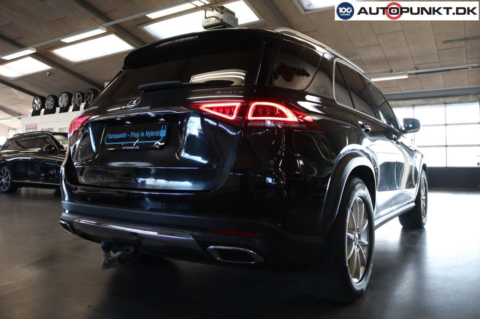 Sort Mercedes GLE350 de fra 2021
