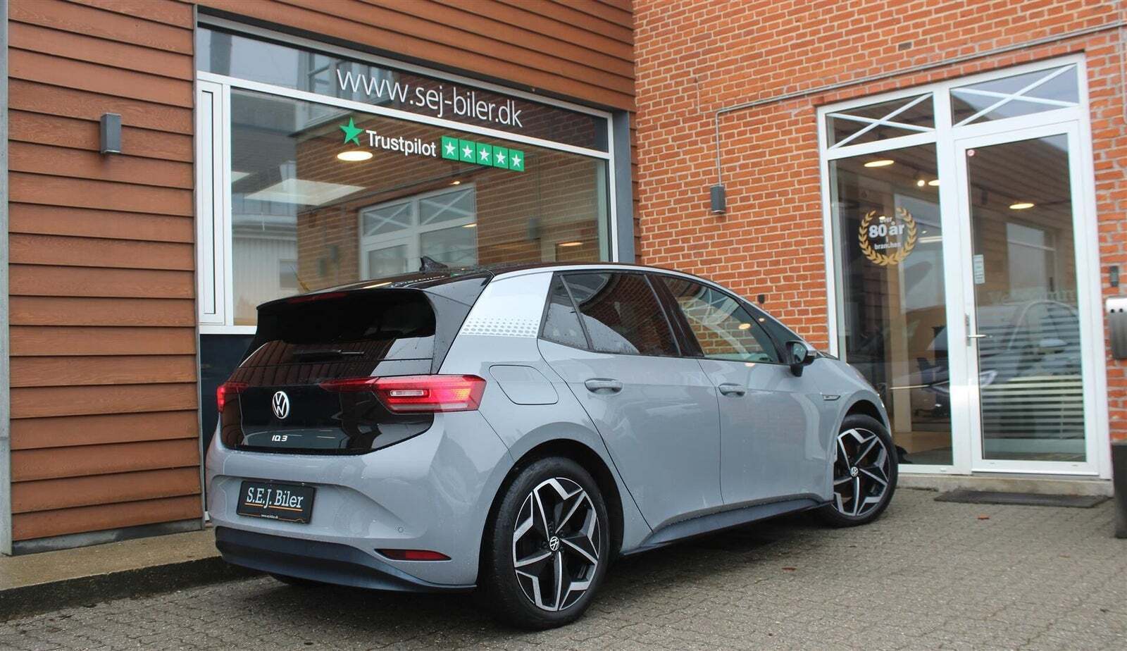 Grå VW ID.3 fra 2020