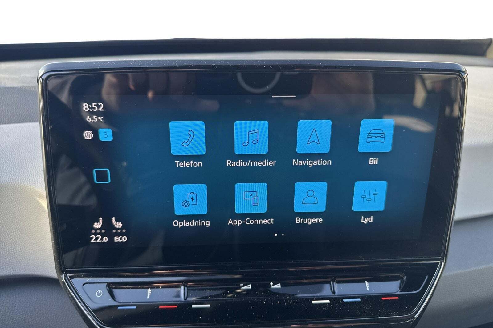 Grå VW ID.3 fra 2022