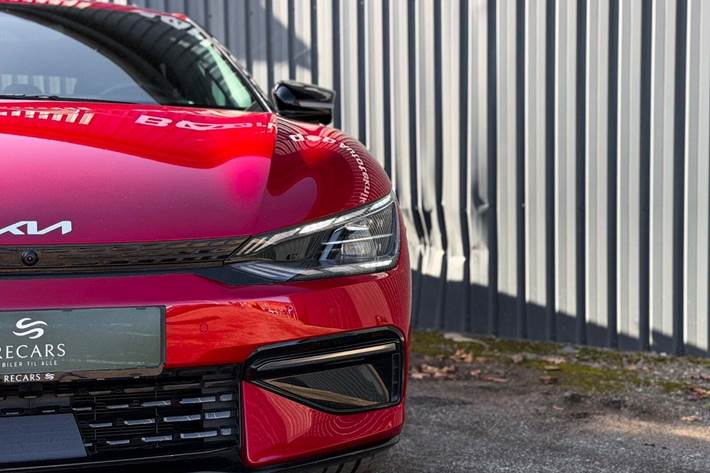 Rød Kia EV6 fra 2022