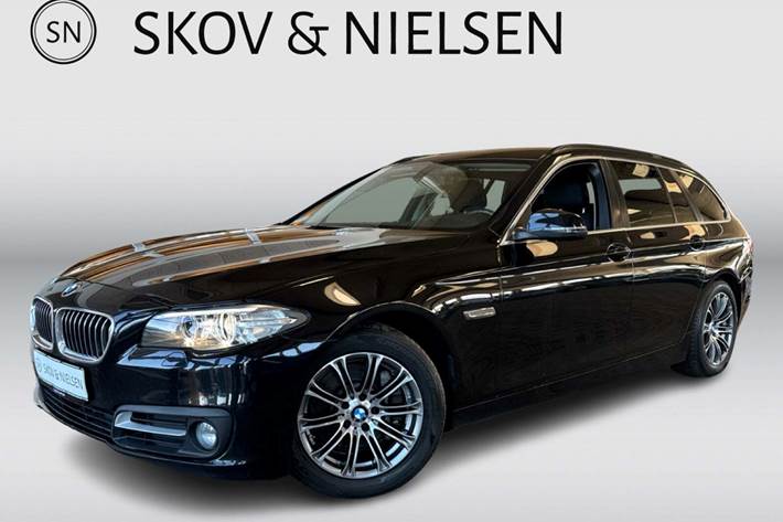 Sort BMW 525d fra 2014