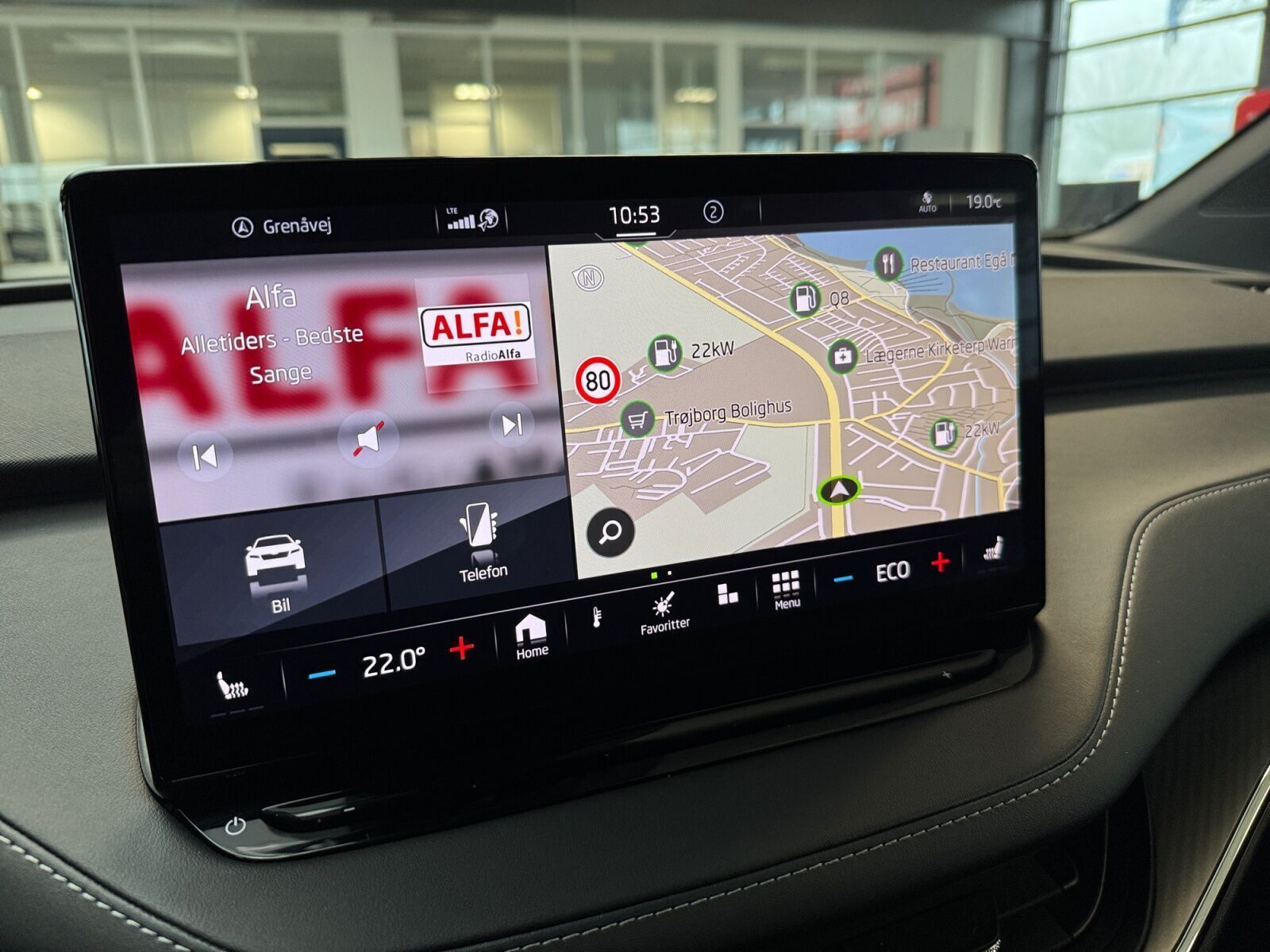 Sølv Skoda Enyaq fra 2022