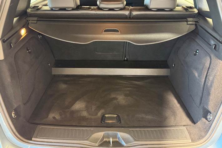 Blå Mercedes B-Electric fra 2014