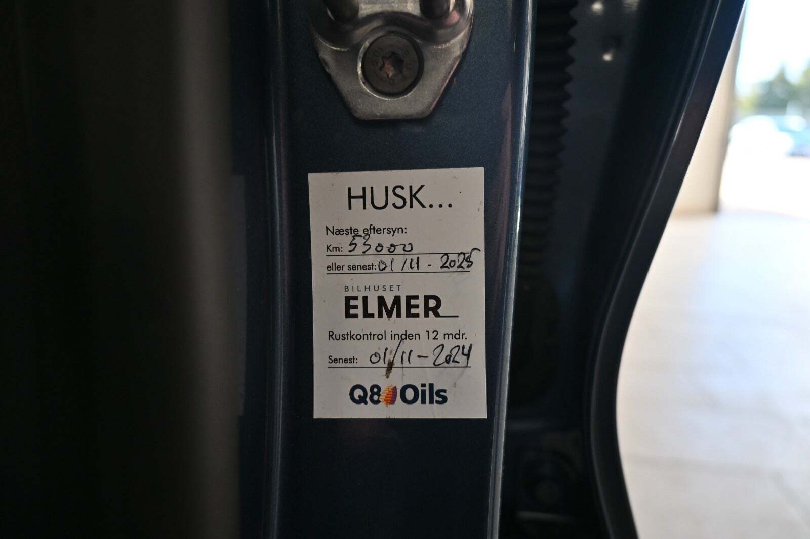 Blå Ford Kuga fra 2021