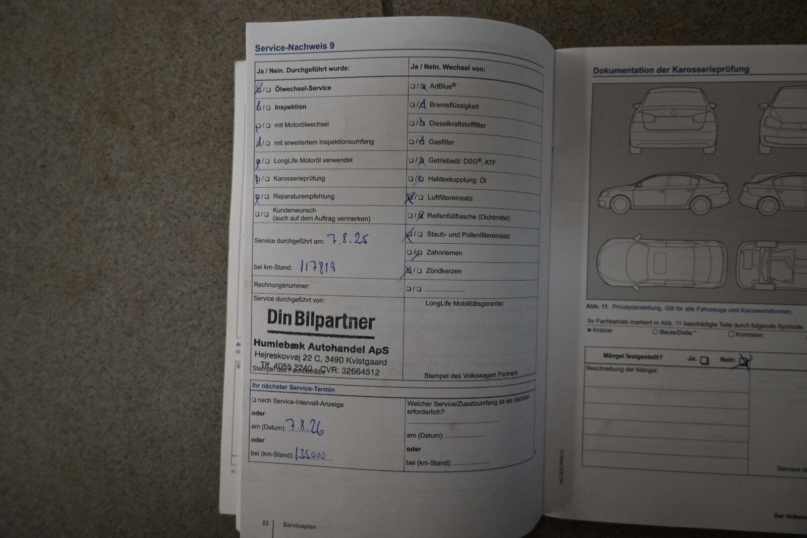 Sort VW Golf VI fra 2014