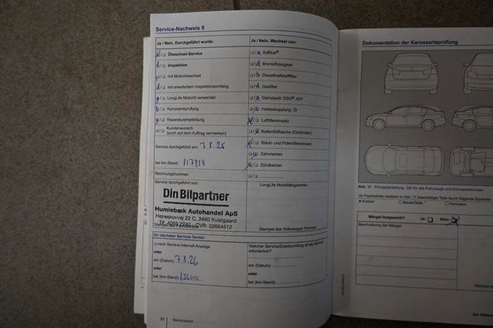 Sort VW Golf VI fra 2014