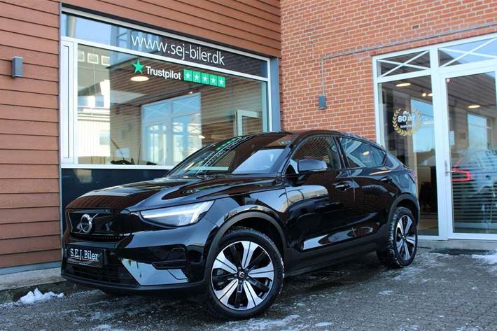 Sort Volvo C40 fra 2023