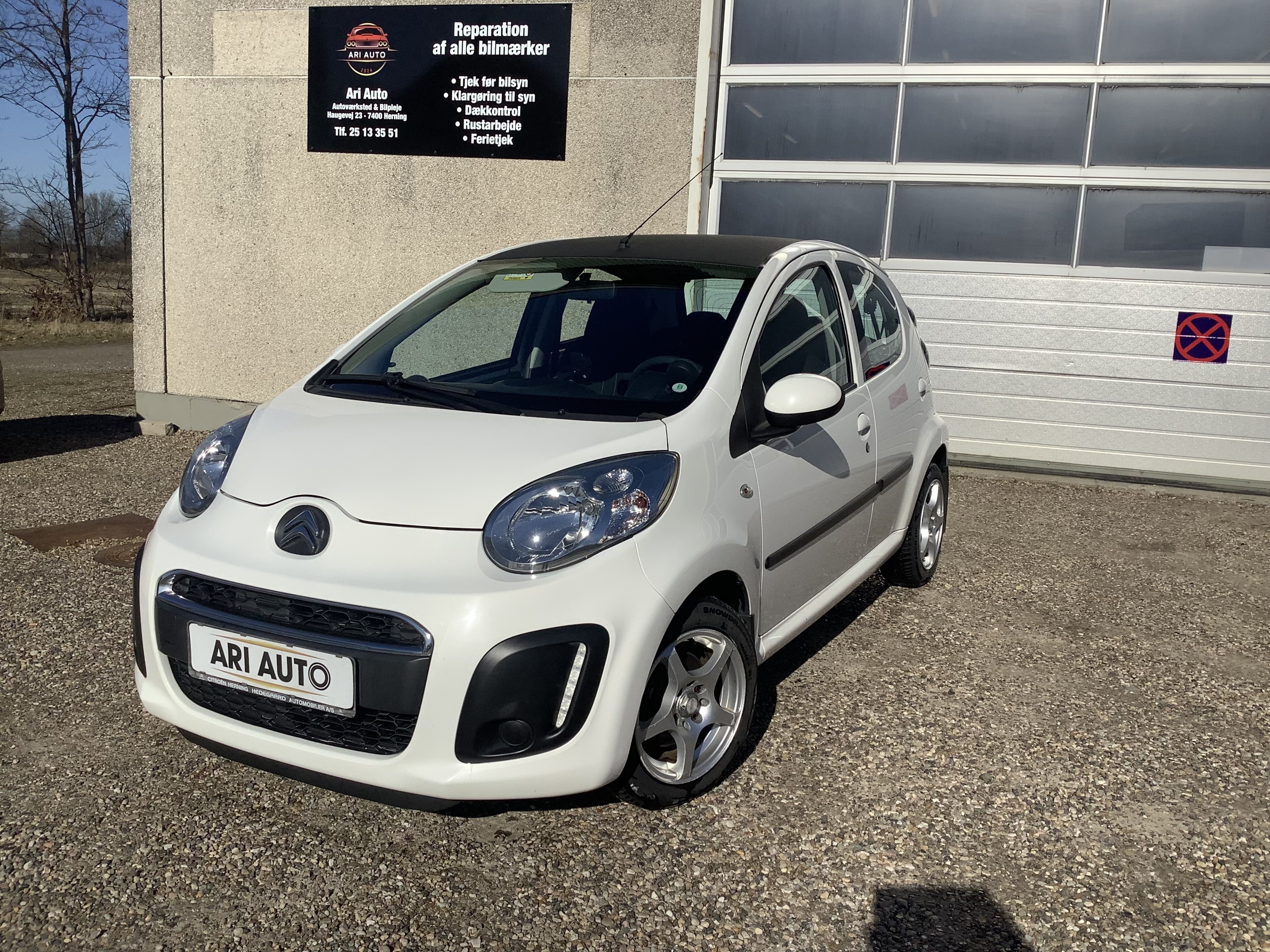 Citroën C1 1,0 4-dørs m. bagklap