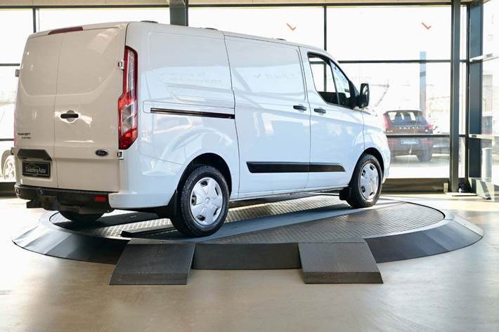 Hvid Ford Transit Custom 340S fra 2019