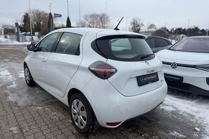 Hvid Renault Zoe fra 2021