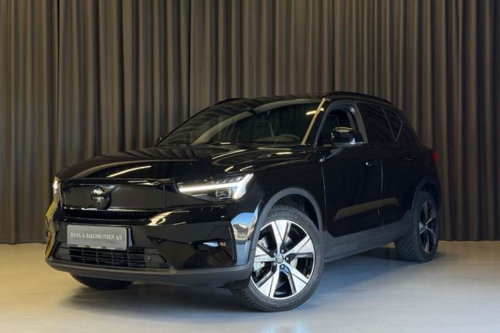 Sort Volvo EX40 fra 2026 set udefra