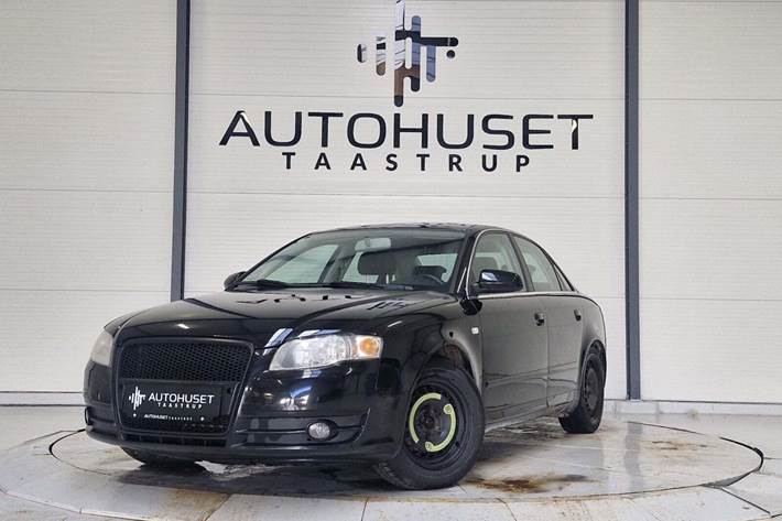 Sort Audi A4 fra 2006