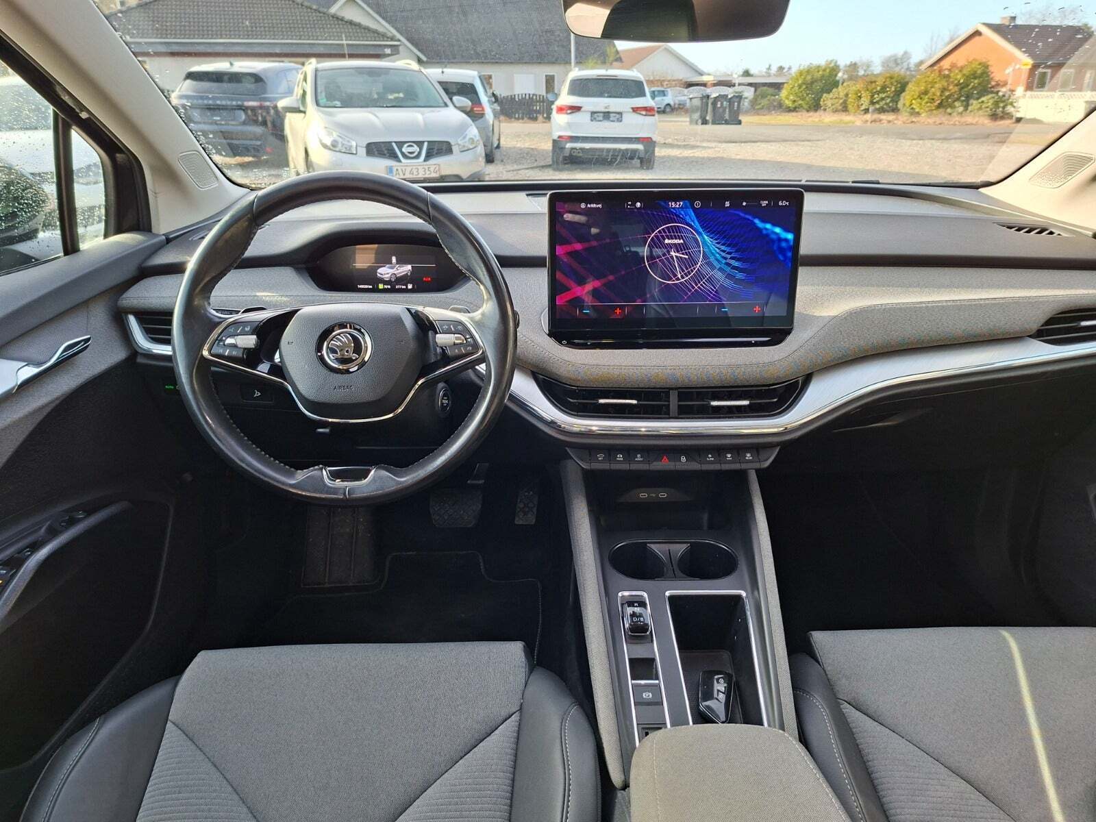 Sort Skoda Enyaq fra 2021