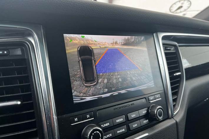 Sort Porsche Macan S fra 2016