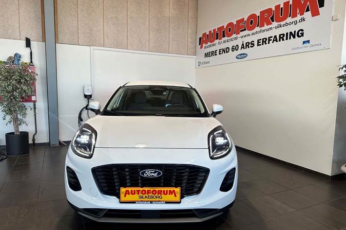 Hvid Ford Puma fra 2025