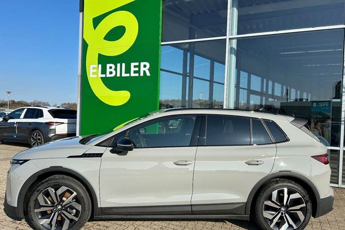 Grå Skoda Elroq fra 2026