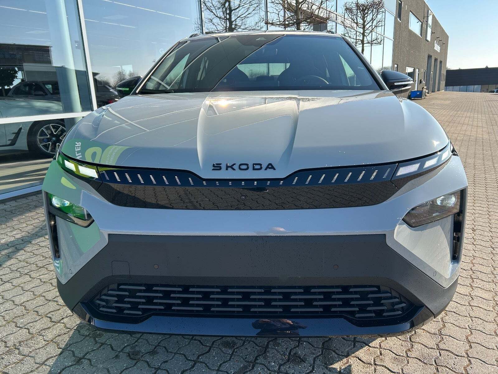 Grå Skoda Elroq fra 2026