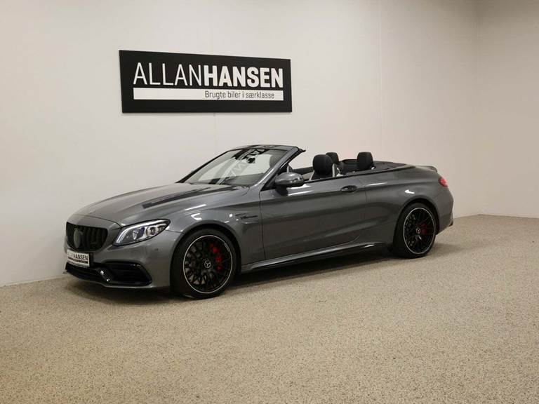 Mercedes C63 4,0 AMG S Cabriolet aut.
