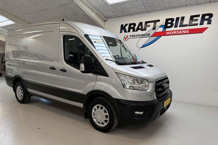 Grå Ford Transit 350 L2 Van fra 2021