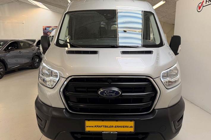 Grå Ford Transit 350 L2 Van fra 2021