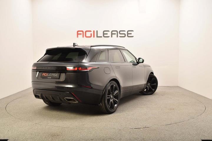 Grå Land Rover Range Rover Velar fra 2017